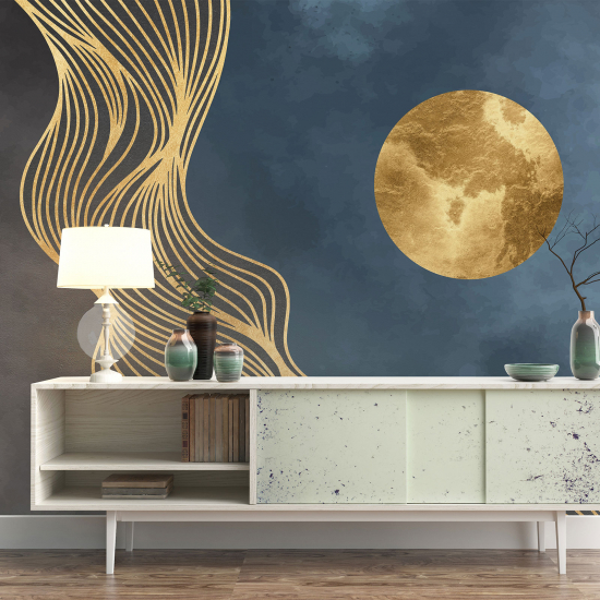 Papel pintado panorámico - Diseño de Luna Llena