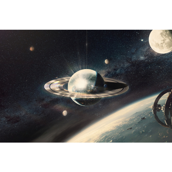 Papel pintado panorámico - Espacio