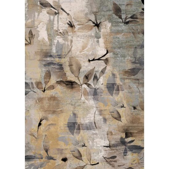 Papel pintado panorámico - Hojas Abstractas