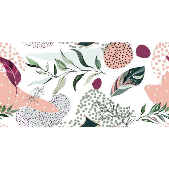 Papel pintado panorámico - Hojas de diseño