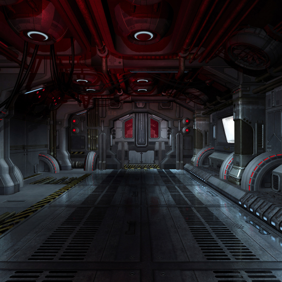 Papel pintado panorámico - Nave