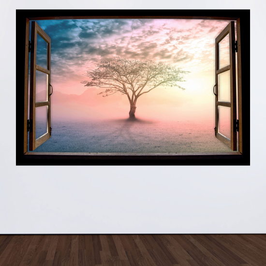 Vinilo Adhesivo Decorativo trampantojo 3D - Árbol