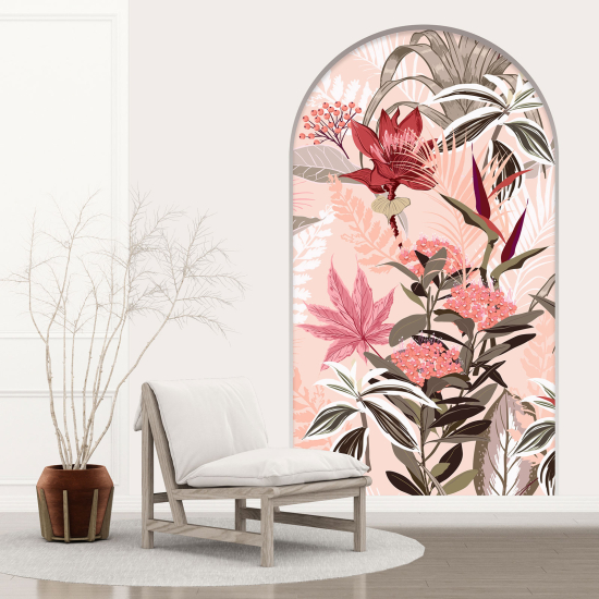 Vinilo Adhesivo Decorativo trampantojo 3D - Flores