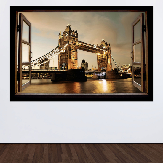 Vinilo Adhesivo Decorativo trampantojo 3D - Londres