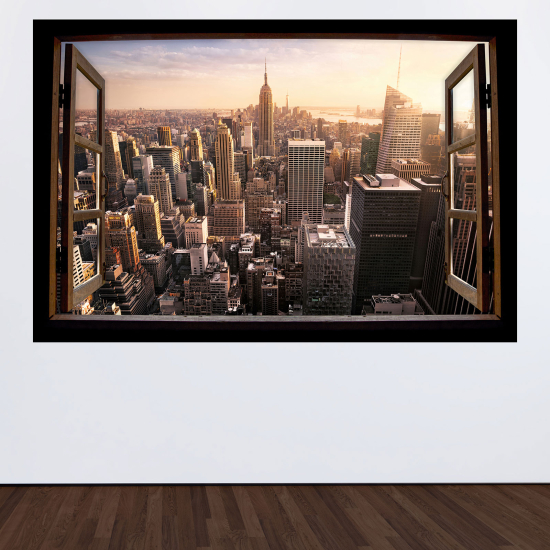 Vinilo Adhesivo Decorativo trampantojo 3D - Nueva York