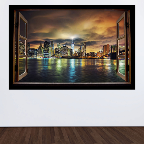 Vinilo Adhesivo Decorativo trampantojo 3D - Nueva York