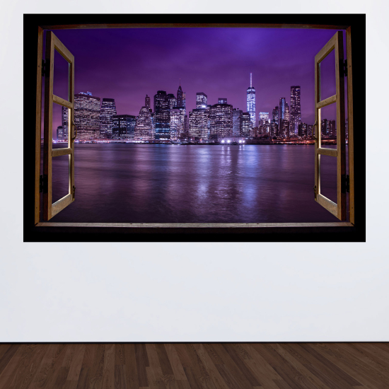 Vinilo Adhesivo Decorativo trampantojo 3D - Nueva York