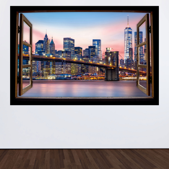 Vinilo Adhesivo Decorativo trampantojo 3D - Nueva York