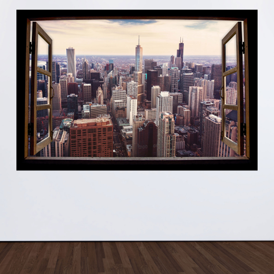 Vinilo Adhesivo Decorativo trampantojo 3D - Nueva York