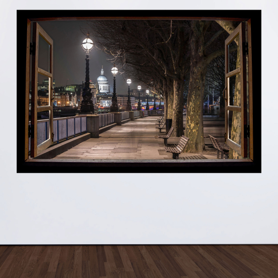 Vinilo Adhesivo Decorativo trampantojo 3D - París