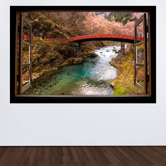 Vinilo Adhesivo Decorativo trampantojo 3D - Río