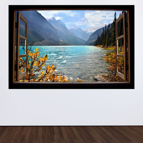 Vinilo Adhesivo Decorativo trampantojo 3D - Vista al mar