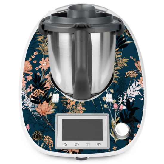Vinilo Adhesivo Thermomix - TM5 - Flores
