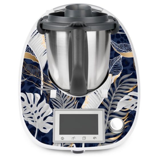 Vinilo Adhesivo Thermomix - TM5 - Hojas Tropicales
