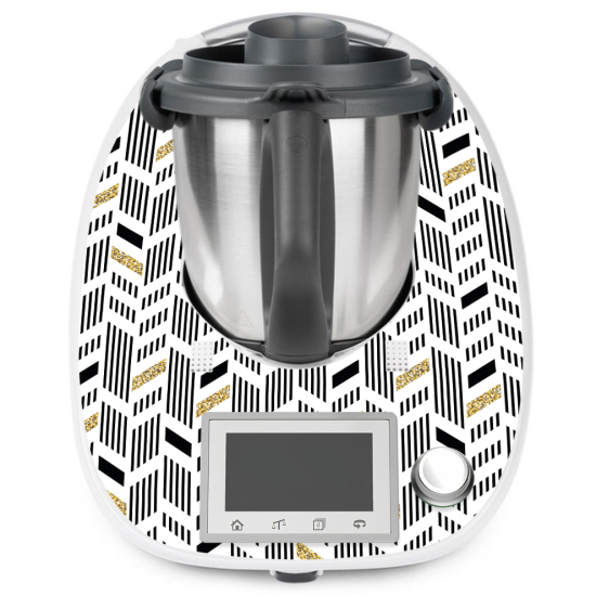 Vinilo Adhesivo Thermomix - TM5 - Motivo Chevron