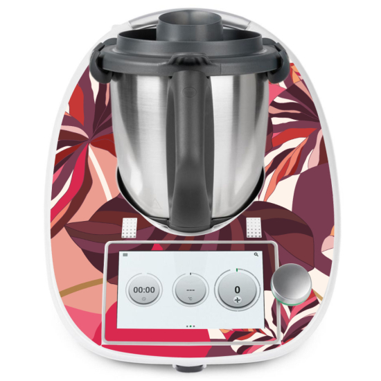 Vinilo Adhesivo Thermomix - TM6 - Hojas Tropicales